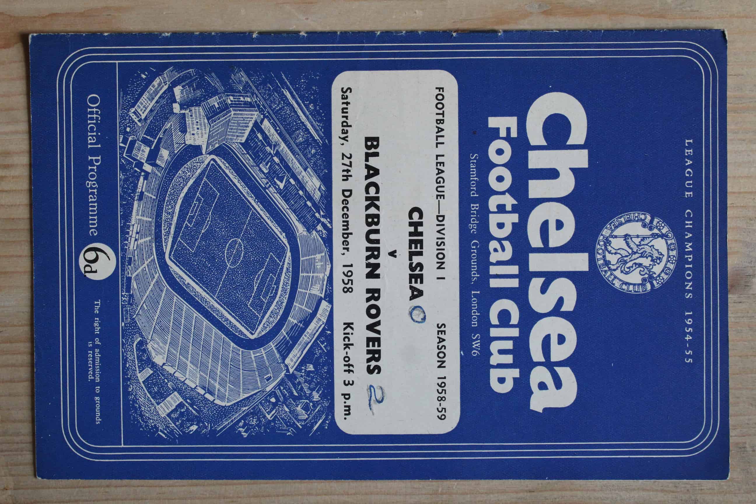 Chelsea FC v Blackburn Rovers FC